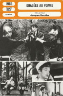 FICHE Cinéma 1963 : DRAGEES AU POIVRE Avec JP BELMONDO & BEDOS & S DAUMIER & MARIELLE & SIGNORET & BRASSEUR {S16-23} - Werbetrailer
