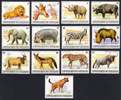 892/904** - Année De La Protection Des Animaux Surch W.W.F. / Jaar Van De Dierenbescherming Opdruk W.W.F. - Burundi - Unused Stamps