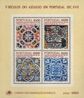 34681 MNH PORTUGAL 1982 5 SIGLOS DE AZULEJOS - Other & Unclassified