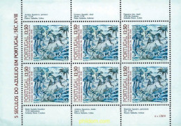 10692 MNH PORTUGAL 1983 5 SIGLOS DE AZULEJOS - Chevaux