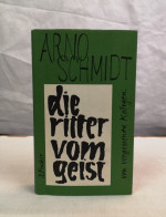 Die Ritter Vom Geist. Von Vergessenen Kollegen. - Poems & Essays