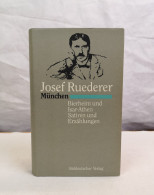 München. Bierheim Und Isar-Athen. Satiren Und Erzählungen. - Gedichten En Essays