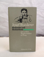 Hochzeiter Und Hochzeiterin Und Andere Tragikomödien In Prosa. - Gedichten En Essays