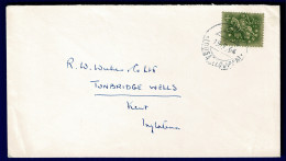 Ref 1607 -  1968 Portugal Cover - Medieval Knights Single Franking 2$50 Rate Kent UK - Covers & Documents