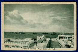 Ref 1607 -  Italy / Somalia Unused Postcard - Mogadiscio - La Rada - Somalië