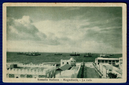 Ref 1607 -  Italy / Somalia Unused Postcard - Mogadiscio - La Rada - Somalia