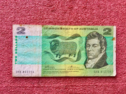 Banknote 2$ Dollars Commonwealth Of Australia - 1966-72 Reserve Bank Of Australia