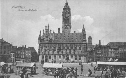 PAYS BAS - MIDDELBURG - Markt En Stadhuis - Carte Postale Ancienne - Autres & Non Classés