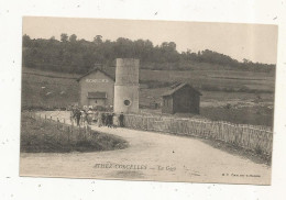 Cp, Chemin De Fer , La Gare , 71 , ATHEZ-CORCELLES ,  Dos Simple ,  Vierge - Stazioni Senza Treni