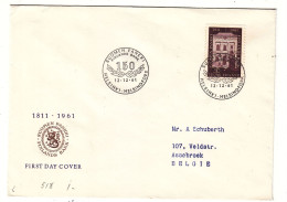 Finlande - Lettre De 1961 - Oblit Helsinki - Banque - - Storia Postale