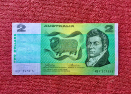 Banknote 2$ Dollars - Australia - 1974-94 Australia Reserve Bank (Banknoten Aus Papier)