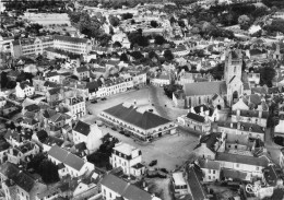 29-QUIMPERLE- VUE AERIENNE PLACE ST-MICHEL , LES HALLES L'EGLISE - Quimperlé