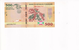 BURUNDI 500 FRANCS 2015  UNC - Burundi