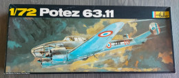 Rarissime Maquette AVION 1/72 Potez 63.11 Heller FRANCE N° 396 Ancienne EO NEUF Boite Fermée D'origine Années 70 - Aviation