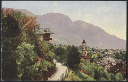 ITALY 1914 Meran Vom Tappeineweg Dolomiti Mountain Franked - Merano