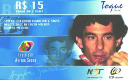 Brazil:Brasil:Used Phonecard, Togue Cartau, 15R$, Ayrton Senna Institute, 2003 - Brasilien