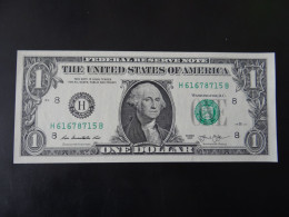 Sammelnote - 1 Dollar Banknote - USA 2013, Serie H, Selten, Unc/kassenfrisch - Billets De La Federal Reserve (1928-...)