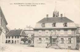 Rougemont Le Château * La Place Et L'hôtel Du Raisin - Rougemont-le-Château