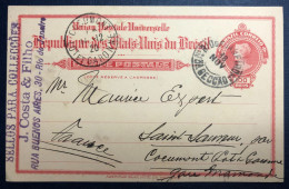 Brésil, Entier-Carte De Rio De Janeiro 14.12.1920 Pour La France - (N578) - Postal Stationery