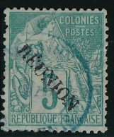 Réunion N°20b - Avec Accent - Oblitéré - TB - Usati