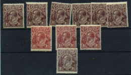 Australia Nº 23,34/5. Año 1914-23 - Used Stamps