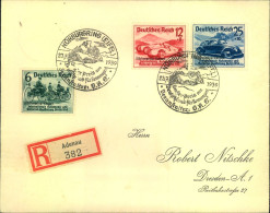 1939, Nürburgring Rennen Komplett Auf Satzbrief - Lettres & Documents