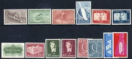 NORWAY 1966 Complete Year Issues MNH / **.  Michel 537-50 - Volledig Jaar
