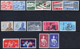 NORWAY 1969 Complete Commemorative Issues MNH / **. - Años Completos