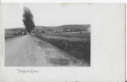 HALMA ..-- Le VILLAGE . RAILS Du TRAM ? 1901 Vers TROOZ ( Mr Jacques LAGASSE ) . Vverso . - Wellin