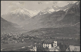 ITALY Meran Und Panorama Obermais Schloss Labers - Merano