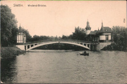 ! Alte Ansichtskarte Aus Stettin, Westendbrücke - Pommern