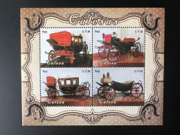 Peru Perou 2014 Mi. Bl. 97 Calesas Coaches Carriages Carrozas Carruajes Transport Car Voiture Auto - Stage-Coaches