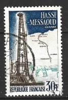 FRANCE. N°1205 Oblitéré De 1959. Pétrole à Hassi-Messaoud. - Aardolie