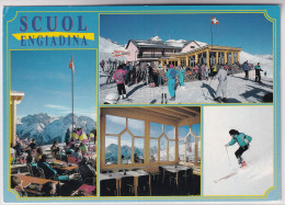 Scuol - Engadina - Skihütte-Bergrestaurant Chamanna Naluns - Scuol