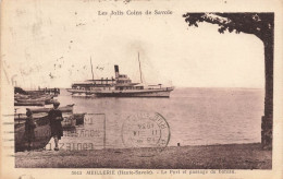 Meillerie * Le Port Et Passage Du Bateau * Navire Vapeur - Otros & Sin Clasificación