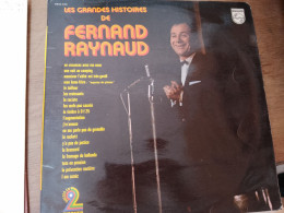 94 // LES GRANDES HISTOIRES DE FERNAND RAYNAUD / 2 DISQUES - Comiques, Cabaret