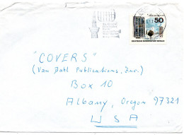 65363 - Berlin - 1967 - 50Pfg Neu-Berlin EF A Bf BERLIN - ... -> Albany, OR (USA) - Lettres & Documents