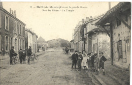 51   HEILTZ - LE - MAURUPT   AVANT   LA  GRANDE  GUERRE   RUE  DES  REINES  LE   TEMPLE - Andere & Zonder Classificatie