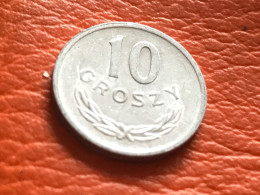 Münze Münzen Umlaufmünze Polen 10 Groszy 1974 - Pologne