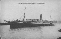 Bateau * Paquebot VOLUBILIS * Compagnie Générale Transatlantique - Steamers