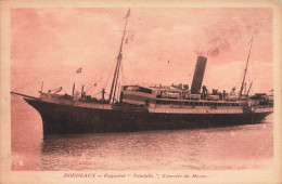 Bateau * Paquebot VOLUBILIS * Courrier Du Maroc * à Bordeaux - Steamers