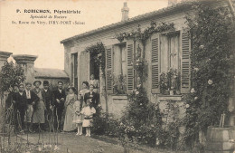 Ivry Port * Pépiniériste P. ROBICHON , Spécialité De Rosiers * 80 Route De Vitry * Horticulteur Pépinière - Ivry Sur Seine