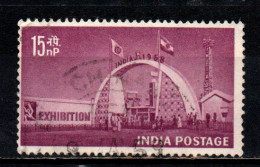 INDIA - 1958 - ESPOSIZIONE INDIANA A KAMPUR - USATO - Gebruikt