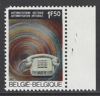 Belgique - 1971 - COB 1567 ** (MNH) - Planche 1 - Voir Scan - 1971-1980