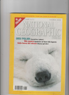 Rivista Mensile "NATIONAL GEOGRAPHIC ITALIA"  Dicembre 2000. Orsi Polari, Nilo Azzurro, Nella Bocca Del Vulcano - Natura