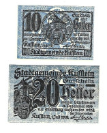 **notgeld   Austria  Kufstein    Serie Compleet  491/1c - Autriche