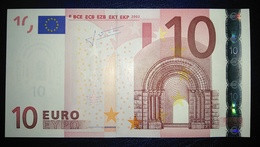 10 EURO J007I1 Italy Serie S Trichet Perfect UNC - 10 Euro