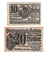 **notgeld   Austria  Kufstein    Serie Compleet  491/1e - Autriche