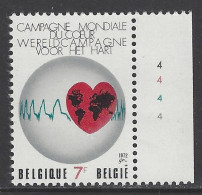 Belgique - 1972 - COB 1619 ** (MNH) - Planche 4 - 1971-1980