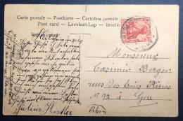 Allemagne Divers Sur CPA TAD Herlisheim 24.1.1907 Pour La France - (N593) - Covers & Documents